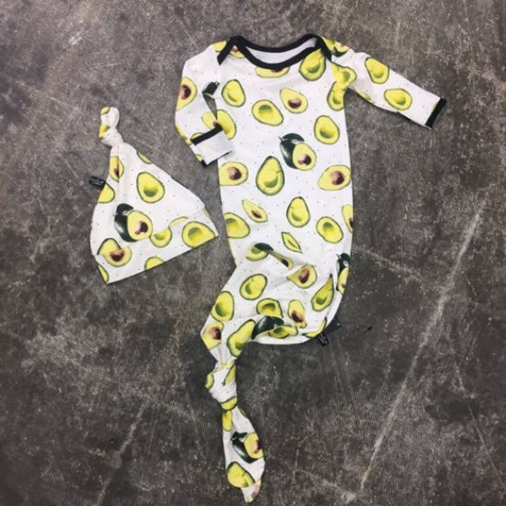 Avocado Bamboo Newborn Sleeper
